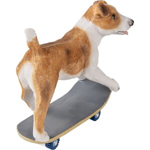 Decoratie Hond veelkleurig 18x9x18 cm 6pr3349