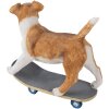 Decoratie Hond veelkleurig 18x9x18 cm 6pr3349