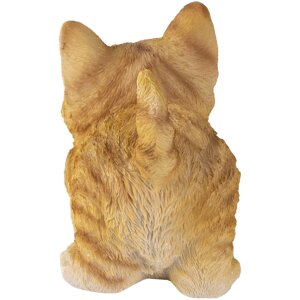 Decoratie Kat veelkleurig 19x8x10 cm 6pr3358
