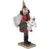 Decoratie Notenkraker veelkleurig 12x6x25 cm 6pr3454