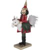 Decoratie Notenkraker veelkleurig 12x6x25 cm 6pr3454