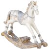 Decoratie Schommelpaard veelkleurig 16x4x14 cm 6pr4657