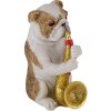 Decoratie Honden (set van 2) veelkleurig 14x6x10 cm 6pr4684