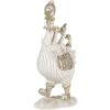 Decoratie Ganzen Wit 10x5x18 cm 6pr4689
