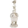 Decoratie Ganzen Wit 10x5x18 cm 6pr4689