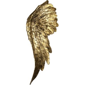 Decoratie Vleugels (2 stuks) goud 22x6x55 cm 6pr4691