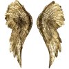 Decoratie Vleugels (2 stuks) goud 22x6x55 cm 6pr4691