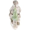 Kerstman zilver 12x6x14 cm 6pr4725
