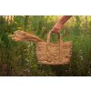 Mand (set van 3) bruin ø 31x22-34 - ø 29x20-31 cm 6ro0534