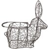 Eierhouder zwart 26x13x28 cm 6y4302