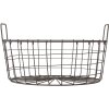 Mand zwart ø 36x19 cm 6y4304