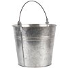 Decoratie emmer grijs ø 18x16-26 cm 6y4313