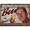 Tekstbord meerkleurig 33x25 cm 6Y4373