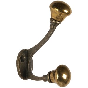 Wandhaak goud 3x5x9 cm 6y4586go