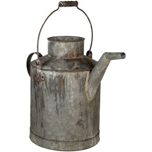 Decoratie Gieter Grijze 48x29x52 cm 6Y4602