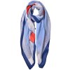 Sjaal blauw 85x180 cm jzsc0595bl