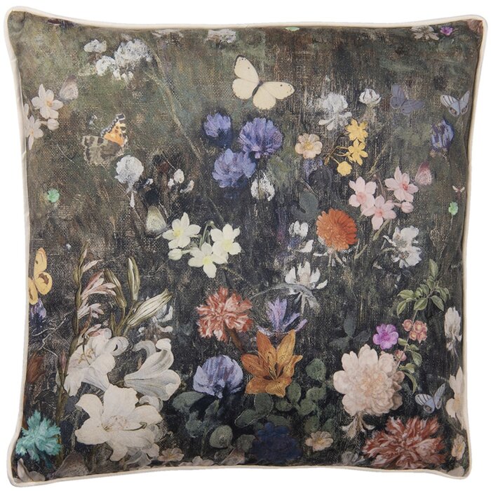 Kussen gevuld meerkleurig 45x45 cm KG023.112