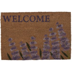 Deurmat bruin 60x40x1 cm mc207