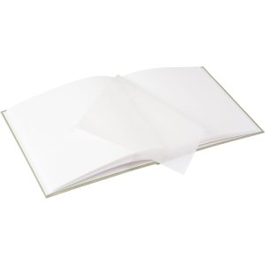 Goldbuch Fotoalbum Hennep Papierwaren Rookgroen 25x25 cm 60 witte paginas