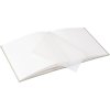 Goldbuch Fotoalbum hennep briefpapier 25x25 cm en 30x31 cm 60 witte paginas