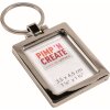 Walther Metalen sleutelhanger pimp en maak zilver 1 foto 3,5x4,5 cm