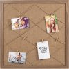 Walther Memoboard massief 60x60 cm bruin