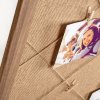 Walther Memoboard massief 60x60 cm bruin
