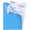 EXACOMPTA 160g venstermappen intensief blauw A4 plasticvrij 100st
