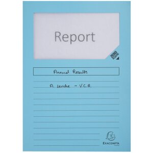 EXACOMPTA 160g venstermappen DIN A4 22x31cm SUPER...