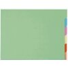 Exacompta hangmappen 24x32cm 10x6 kleuren assorti 210g
