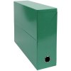 Kartonnen overdoos, rug 90mm, 25x33cm voor din a4 - Iderama - Donkergroen