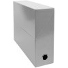 Kartonnen overdoos, rug 90mm, 25x33cm voor din a4 - Iderama - Grijs