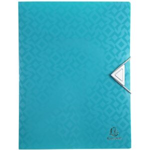 Exacompta ringband PP 500µ 4 ringen rug 20 mm A4 OffiX assorti