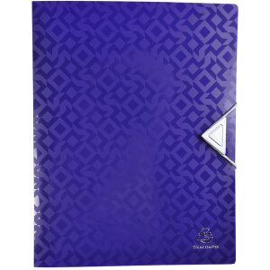 Exacompta ringband PP 500µ 4 ringen rug 20 mm A4 OffiX assorti
