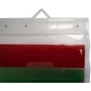Hangend dossier Crystal met 6 vakken din a4 transparant