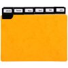 Exacompta 13752E 24 verdelers venster tabs metaal 105x148mm alfabetisch