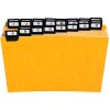 Exacompta 13758E 24 verdelers met venstertabbladen 148x210 mm