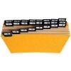Exacompta 13758E 24 verdelers met venstertabbladen 148x210 mm