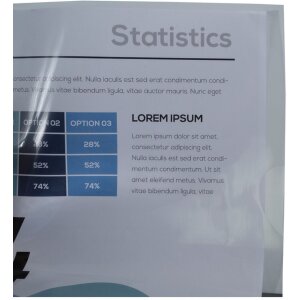 Exacompta pak van 100 dossierzakjes glad PP 120µ DIN A4 kristal