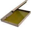 Exacompta pak van 100 dossiermappen glad en sterk PVC 130µ, DIN A4 geel