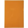 Exacompta 100 dossiermappen glad PVC 130µ DIN A4 Oranje