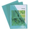 Exacompta pak van 100 dossiermappen, glad, sterk PVC 130µ DIN A4 groen