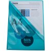 Exacompta pak van 100 dossiermappen, glad, sterk PVC 130µ DIN A4 groen