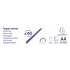 Exacompta Doos 100 Spiraal 12 mm PVC voor inbinden DIN A4 Zwart