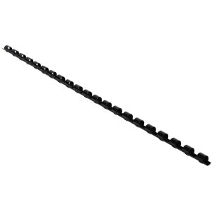 Exacompta 76101E 25 PVC bindspiralen 6mm voor DIN A4 zwart 21 ringen voor 20 vel