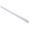Exacompta spiralen 12 mm PVC 25 stuks DIN A4 wit voor maximaal 90 vel