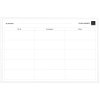 Exacompta magnetische planner To do 90x59cm droog uitwisbaar met accessoires