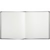 Gastenboek Love 21x19 cm zwart