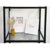 Gastenboek Love 21x19 cm wit
