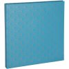 Gastenboek Arty blauw 21x19 cm